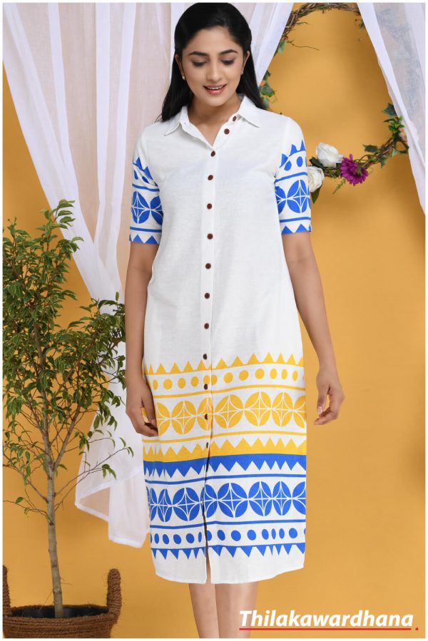 TW10535-Printed-Linen-Dress-Thilakawardhana-Sri-Lanka