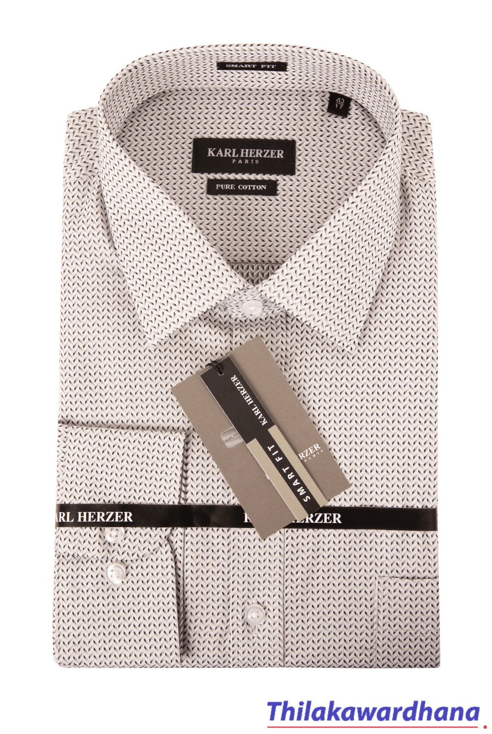 Long Sleeve Printed Formal Shirt – Thilakawardhana