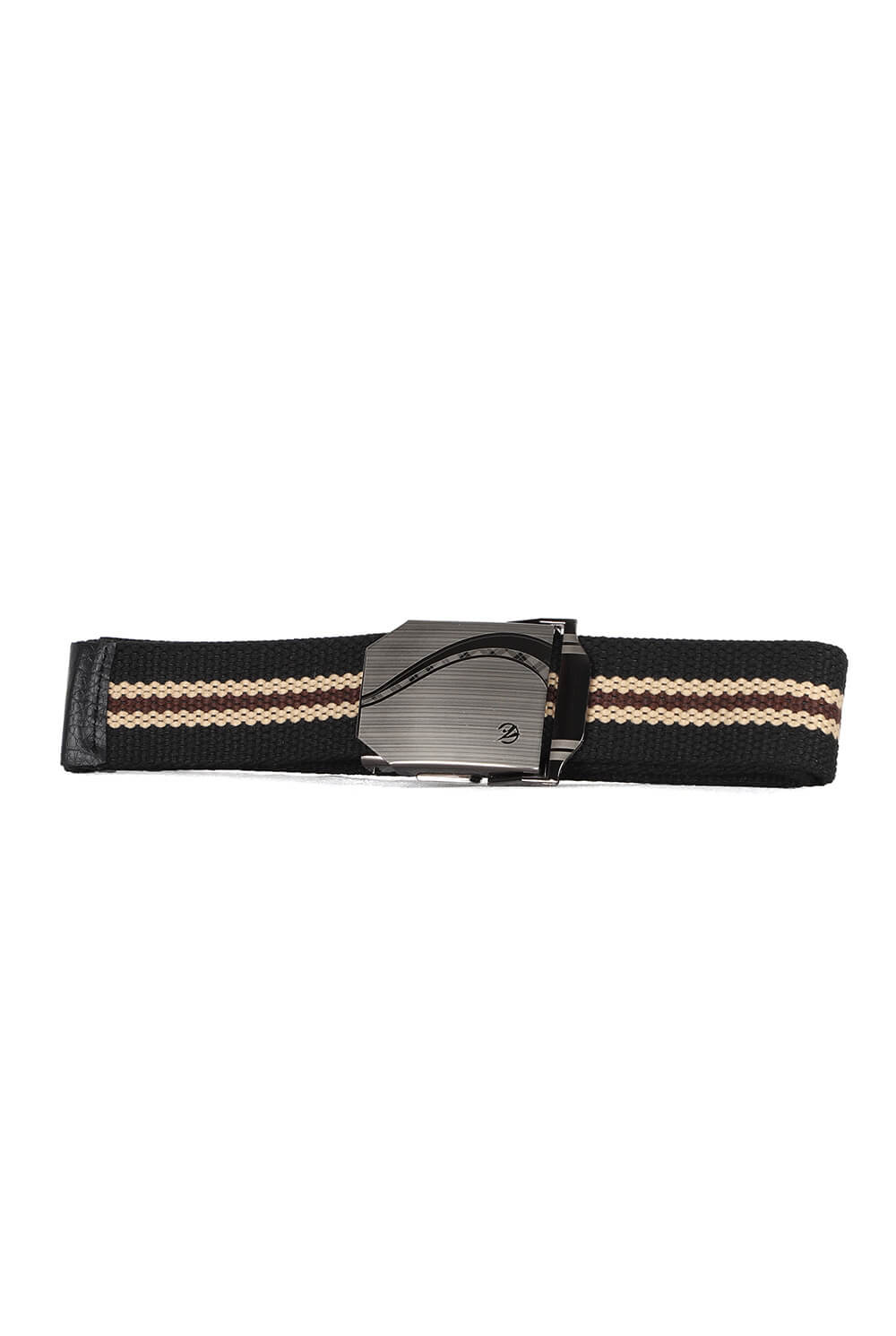 Menswear Fabric Belt – Black – Thilakawardhana