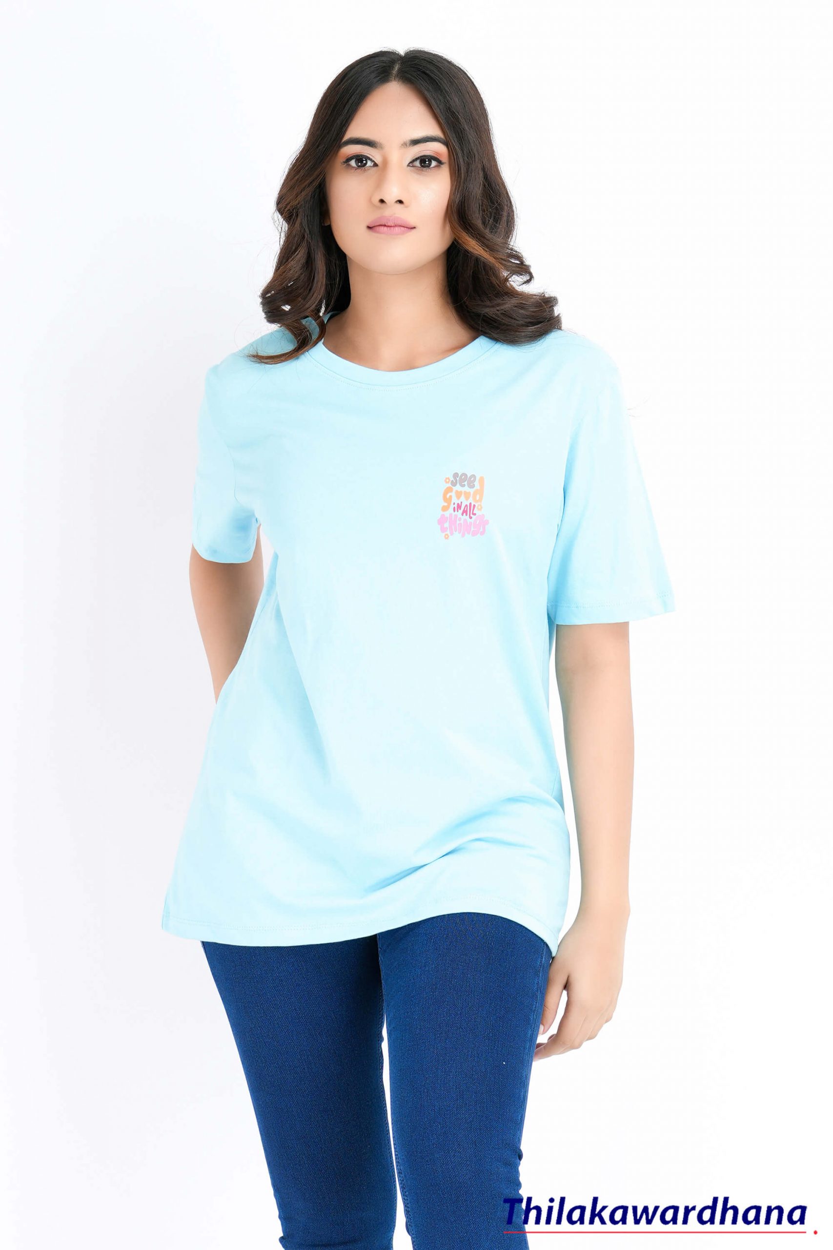 Bella Oversized Printed T Shirt – Thilakawardhana
