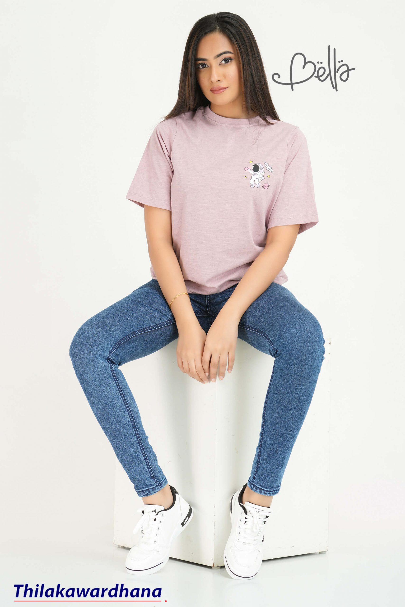 Bella Crew Neck Printed T Shirt – Thilakawardhana