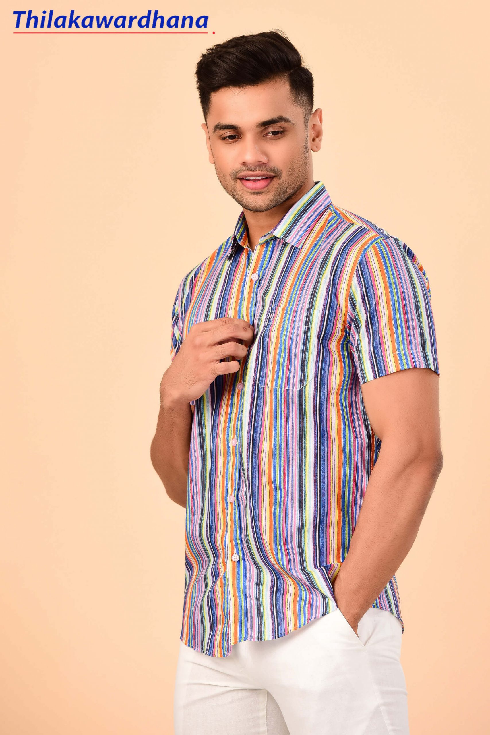 iQ2 Short Sleeve Multicolor Shirt – Thilakawardhana